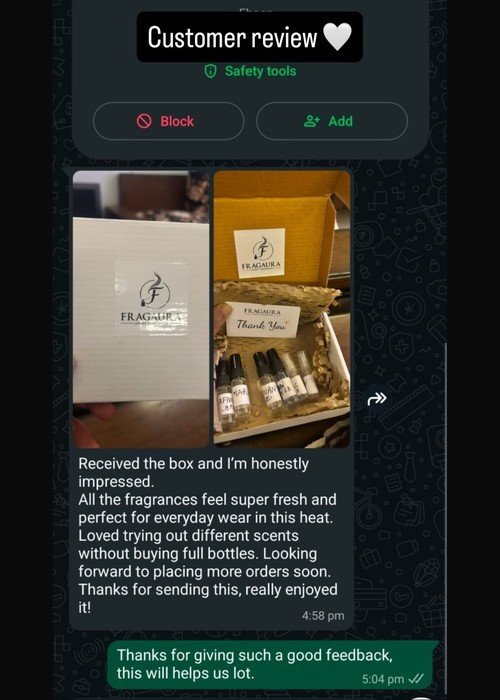 Customer review