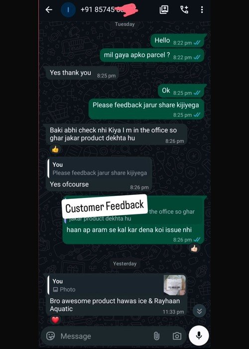 Customer review
